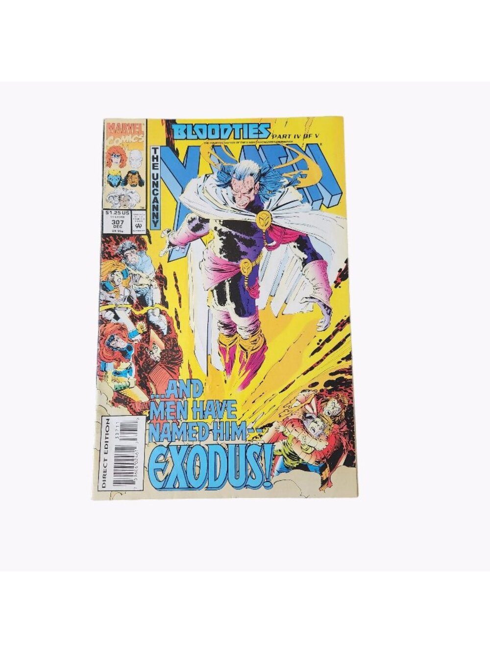 Marvel Uncanny X-Men Bloodties #307 1993 Comic Book Collector Bagged Boarded
